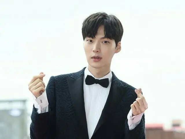 Actor Ahn Jae Hyeon, red carpet. ”9th Korea TV Series Award”, Gyeongnam CulturalArts Center, Jinju (