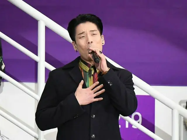 2AM Changmin, Celebration performance after two pairs of Pyeongchang WinterOlympic Men's Figure Skat