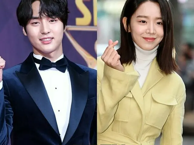 Actor Yang · Se Jeong, actress Shin Hye Sung, cast in TV series ”30 but 17”.