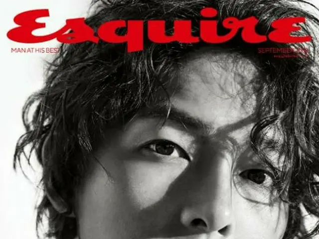 Actor Song Joong Ki, photos from Esquire. September issue cover.