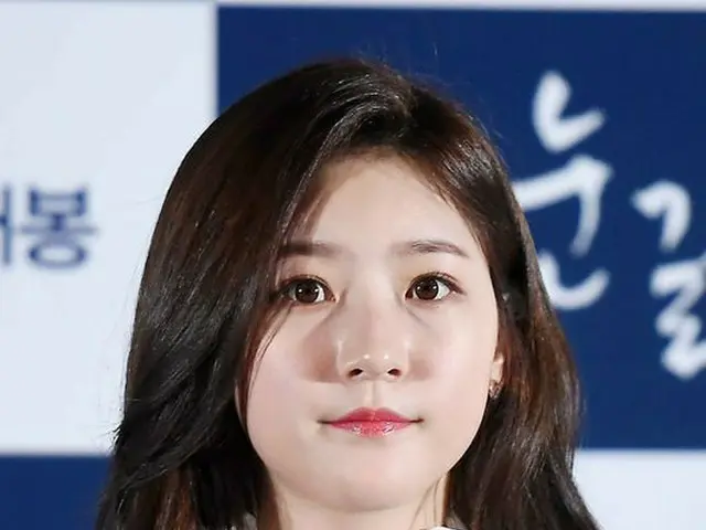 Actress Kim Sae Ron, attended the movie ”Snow road” media preview.