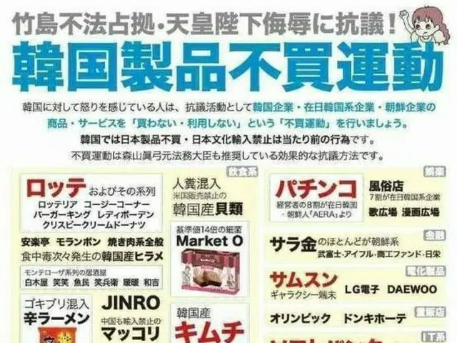 The “Korean product bargaining movement” in Japan has been translated, and theHot Topic in Korea. ※