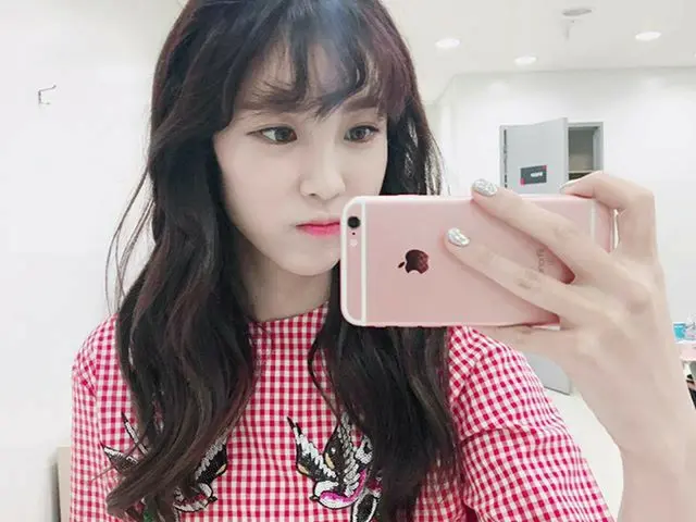 Hyosung (Secret), updated SNS.