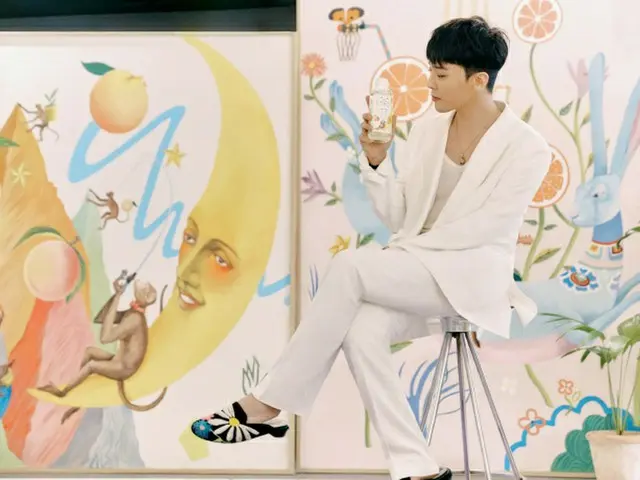 G-DRAGON (BIGBANG) เครื่องดื่มชาจีนชื่อดัง "Tea Pie" โฆษณาในเกาหลีใต้ .