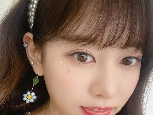 【 T 公式】 CherryBullet， [ #Bora #BORA] 🍒💜  🌸🙂😛😘💋  ☁️  #CherryBullet #Cherry