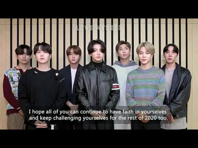 [Official] BTS ข่าวครบรอบ 3 ปีการต่อสู้ของ BTS รักตัวเอง  
