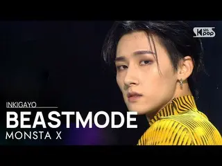 [SB1 อย่างเป็นทางการ] MONSTA X_ _ (MONSTA X _) - BEAST_ _mode INKIGAYO_ inkigayo