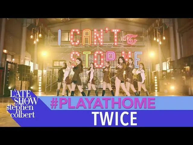 TWICE ปรากฏตัวครั้งแรกในรายการทีวีของอเมริกา ในวันที่ 30 มีการเผยแพร่วิดีโอการแส