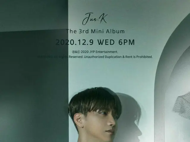 Jun.K (2PM) ปล่อยตัวอย่างภาพสำหรับมินิอัลบั้มที่สาม "20 minutes" ..