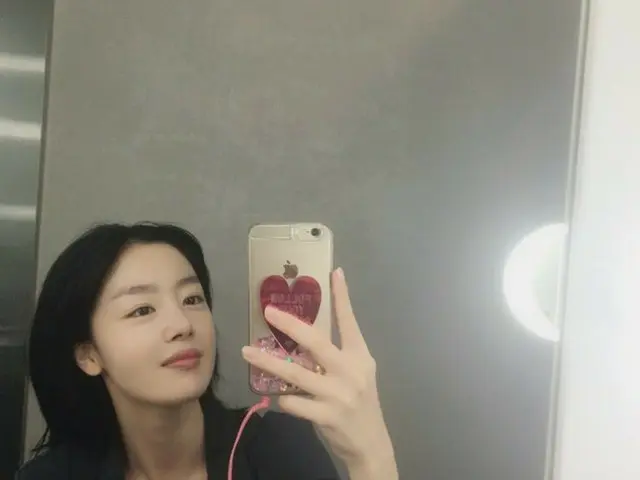 Secret former member Han · sonna, updated SNS. The exercise is over.