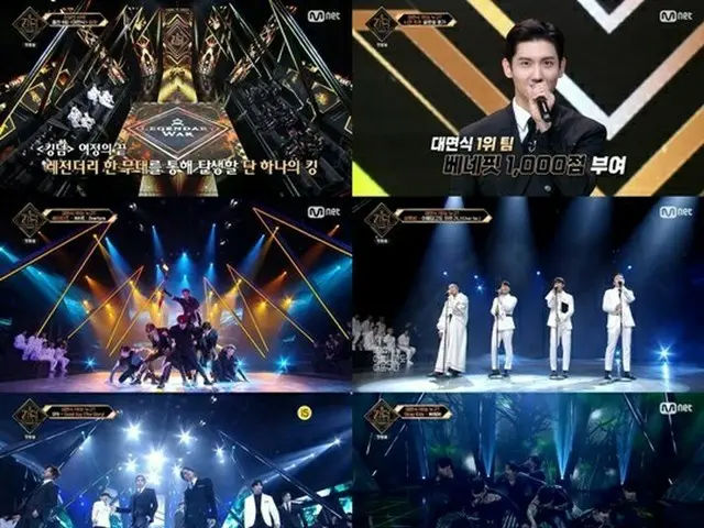 เรตติ้งของ Mnet "KINGDOM: LEGENDARY WAR" อยู่ที่ 0.3% ในตอนแรกของการออกอากาศ 1 ว