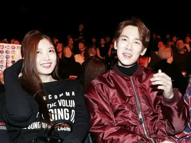 Actress Kim You Jung & actor Yoo Yeon Seok attended the SUPERCOMMA B fashionshow. On the afternoon o