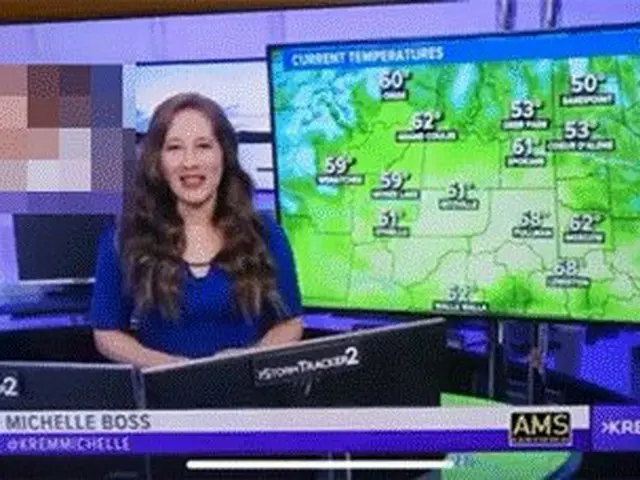 เหตุการณ์ที่ภาพเปลือยของผู้หญิงถูกฉายบนจอภาพระหว่างการถ่ายทอดสดทางสถานีโทรทัศน์ท