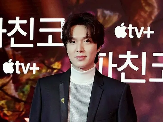 นักแสดงลีมินโฮเข้าร่วมงานแถลงข่าวซีรีส์ดั้งเดิมของ Apple TV+ 'Pachinko Pachinko'