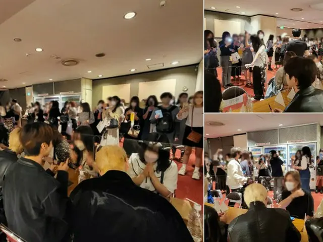 ”BAE173”, the fans autographing session held before the Fan Meeting at NisshoHall was a great succes