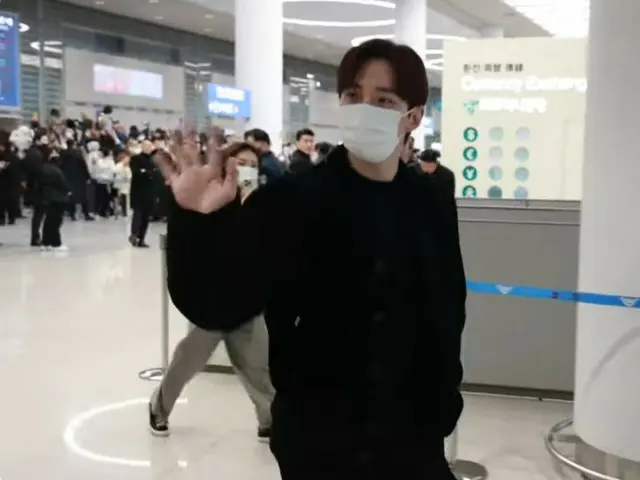 ลี จุนโฮ กลับบ้านเช้าวันที่ 7 @สนามบินนานาชาติอินชอน