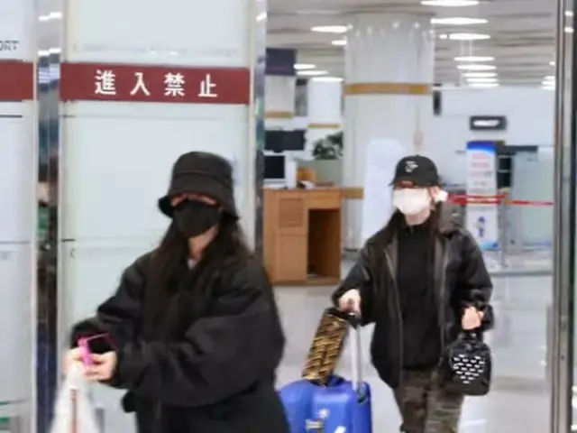 “BABYMONSTER” RUKA & ASA เดินทางกลับบ้านบ่ายวันที่ 11 ที่สนามบินนานาชาติกิมโป