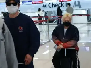 “SUPER JUNIOR” ทงเฮ และ อึนฮยอก เดินทางไปญี่ปุ่นเช้าวันที่ 9ที่สนามบินนานาชาติกิมโป