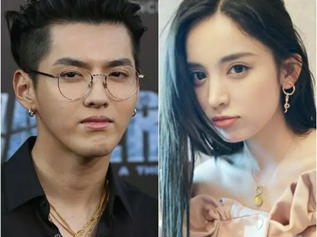 Former EXO KRIS, and Urumqi actress Coulee Nazha dating rumor. The KRIS sidedenied as ”was made up”.