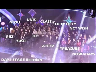 241117 KGMA DAY6_ _ STAGE REACTION fancam โดย 스피넬
 RIIZE_ _ NCT_ _ WISH_ _ ATEEZ