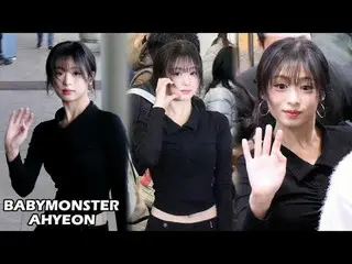 241128 BABYMONSTER_ _ AHYEON แฟนถ่ายภาพที่สนามบินโดย 스피넬
 * กรุณาอย่าแก้ไขหรืออั