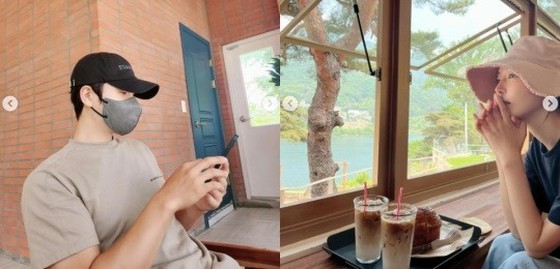Lee SangWoo & Kim So Yeon และภรรยาของเขาเดทกันที่ร้านกาแฟ