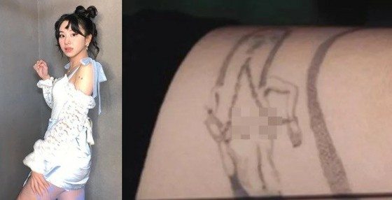 แชยอง (TWICE) รอยสักใหม่บนแขนซ้ายที่เห็นระหว่างข้อดีและข้อเสียของแฟนเซอร์วิสบนอินเทอร์เน็ต