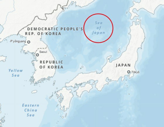 "ทะเลญี่ปุ่น" บนแผนที่ของเว็บไซต์การจัดการของ UN ... อาจารย์ชาวเกาหลี "เขียนทะเลตะวันออกด้วย"