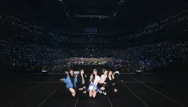 「LE SSERAFIM」、北米ツアー初日に電撃発表…「10月にカムバック」宣言