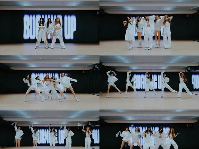 「MEOVV」、品のあるパフォーマンス…新シングル「BURNING UP」ダンス映像を公開