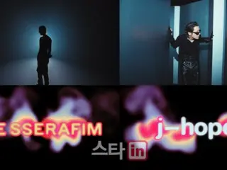 J-HOPE แห่ง BTS สนับสนุนการกลับมาของเพลง "LE SSERAFIM"...ร่วมด้วยในเพลง "SPAGHETTI"