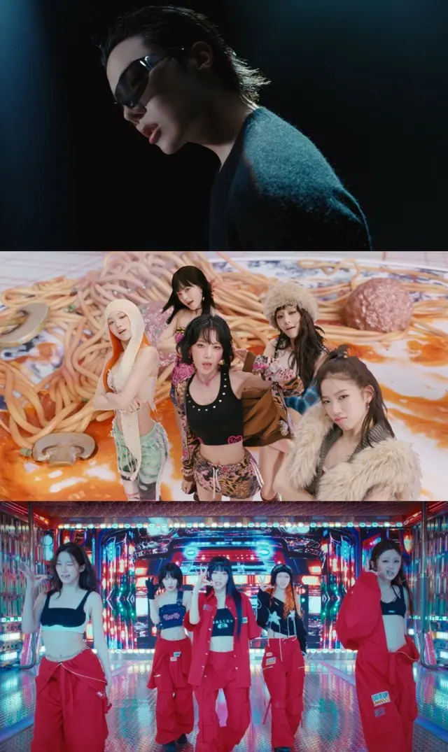 「LE SSERAFIM」、「SPAGHETTI」MV公開…「BTS」J-HOPEが直接出演して話題02