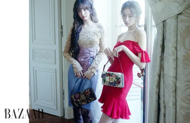 「IVE」リズ＆レイ、パリで会ったある日…優雅なシルエットのグラビア公開01