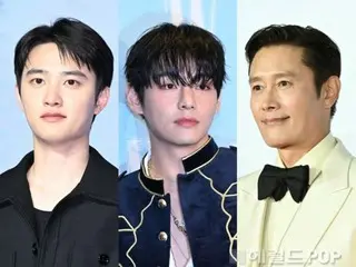 พิธีวิวาห์ของคิม วูบินและชิน มินอา พร้อมคำแสดงความยินดีจาก DO, V, อี บยองฮุน และคนอื่นๆ... งานฉลอง ณ สวนคาร์