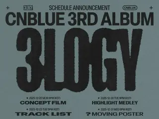 CNBLUE เตรียมคัมแบ็กพร้อมอัลบั้มเต็มชุดที่ 3 "3LOGY" ในวันที่ 7 มกราคมปีหน้า... พร้อมทัวร์คอนเสิร์ตรอบโลกครั้งใหม่