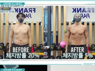 นักแสดงซงแจฮีประสบความสำเร็จในการลดเปอร์เซ็นต์ไขมันในร่างกายจาก 20% เหลือ 5% "ฉันออกกำลังกายวันละเท่าไหร่?"