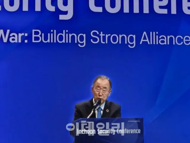 元国連事務総長の潘基文氏「米韓同盟は尹錫悦政府で完成される」
