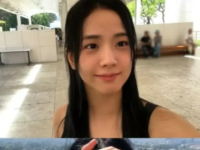 「BLACKPINK」JISOO、すっかり濡れてしまっても輝くビジュアル…LA旅行記を公開