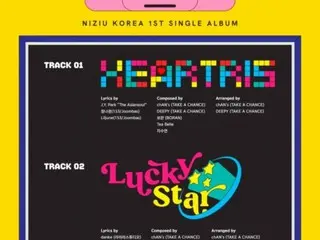 เพลงเปิดตัวภาษาเกาหลีของ "NiziU" คือ "HEARTRIS"...JYPark มีส่วนร่วมในการเขียนเนื้อเพลง