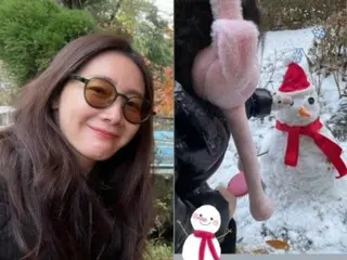นักแสดงหญิงชเวจีอูเผยตุ๊กตาหิมะที่เธอทำกับลูกสาวของเธอ...แม่และลูกสาวที่น่ารักทำให้รู้สึกผ่อนคลาย