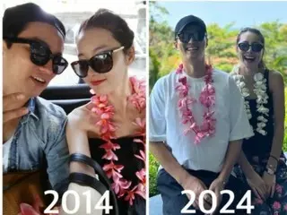 นักแสดงหญิงโซยีฮยอนและนักแสดงอินคโยจินในทริปวันครบรอบแต่งงาน 10 ปี... ประหลาดใจกับภาพลักษณ์ที่ไม่เปลี่ยนแปลงของพวกเขา
