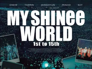 ภาพโปสเตอร์เวอร์ชั่นญี่ปุ่นสำหรับ “MY SHINee WORLD” ซึ่งเป็นภาพยนตร์คอนเสิร์ตพิเศษที่ย้อนรอยวันครบรอบ 15 ปีของการเดบิวต์ของ SHINee ได้รับการเผยแพร่แล้ว!