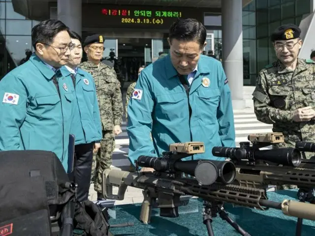 韓国国防相が特殊戦司令部を訪問…国防省「米韓特殊打撃訓練」を ”異例”公開