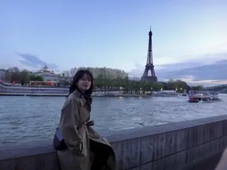 นักแสดงหญิงชุนอูฮีเปล่งประกายในปารีส... ทุกๆ วันดูเหมือนเป็นภาพ