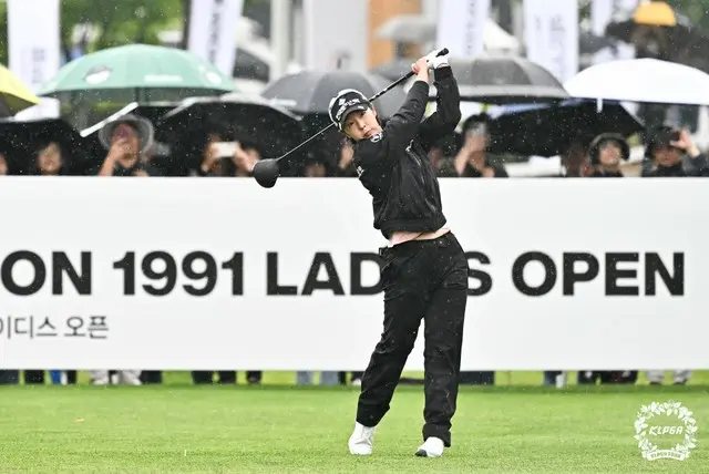 韓国「KYOCHON 1991 LADIES OPEN」で優勝したパク・ジヨン（写真提供：KLPGA）