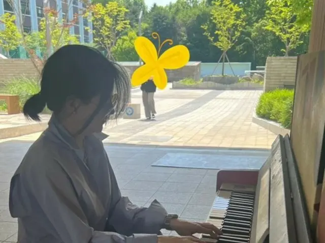 "เปียโนข้างถนน" ของนักแสดงสาว Lee Youg Ae? …ชีวิตประจำวันที่หรูหราที่เปล่งประกายบนท้องถนน