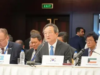 ในการประชุมระหว่างประเทศที่เข้าร่วมโดยเกาหลีใต้และรัสเซีย ``เราต้องตอบสนองอย่างเด็ดขาดต่อภัยคุกคามต่อความมั่นคงระหว่างประเทศ''