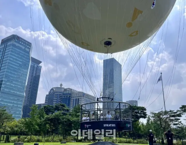 130ｍ空を飛ぶ「ソウルの月」…今月から運行開始＝韓国