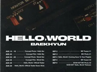 BAEK HYUN (EXO) เตรียมปล่อยมินิอัลบั้มชุดที่ 4 หลังจาก 3 ปี 6 เดือน...เผยกำหนดการ