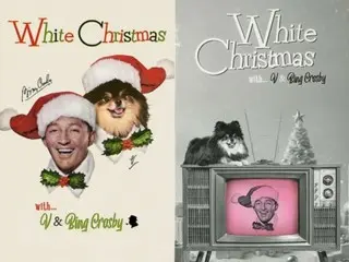 "White Christmas" ของ V x Bing Crosby เปิดตัววันนี้ (วันที่ 6) ... "ฉันดีใจที่ได้ร้องเพลงกับคุณ"